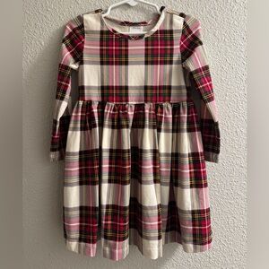 Hanna Andersson Red Plaid Dress 3T